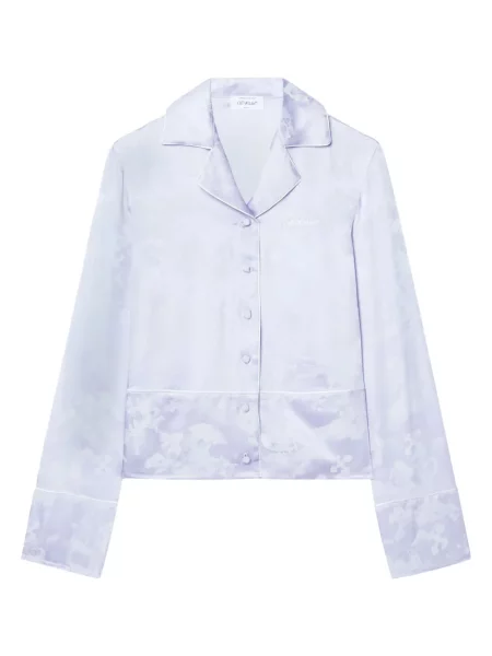 Cămașă Off-white din jacard alb