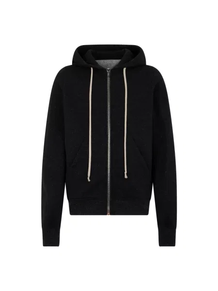 Bluza z kapturem Rick Owens z kapturem czarna