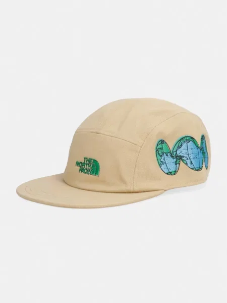 Czapka z daszkiem The North Face Norm Camp khaki stone/graphics beżowa