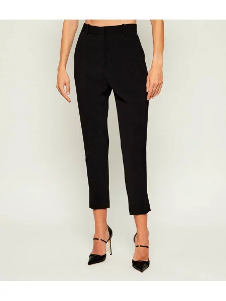 Elisabetta Franchi Pantaloni țigarete negru