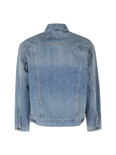 Kurtka jeansowa Carhartt Wip niebieska