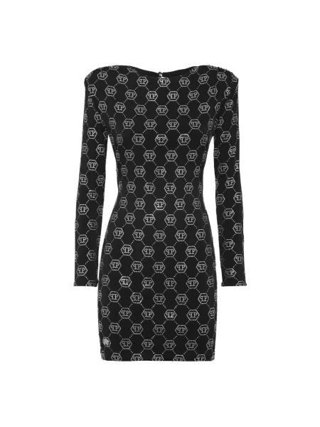 Sukienka mini Philipp Plein czarna