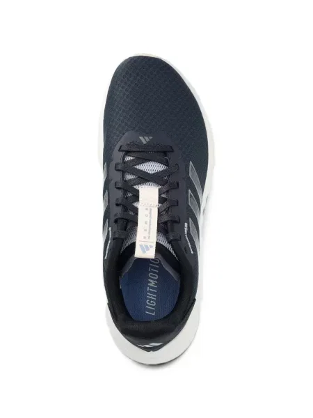Lung papuci Adidas cu mâneci lungi cu dungi albastru
