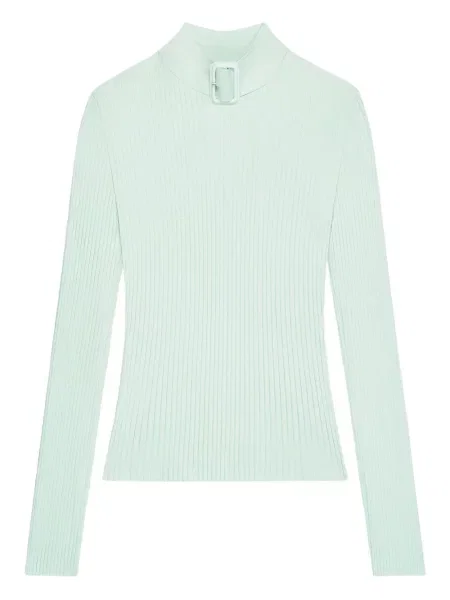 Pulover Courreges cu cataramă verde