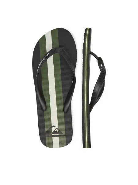 Vietnámi papucs Quiksilver fekete