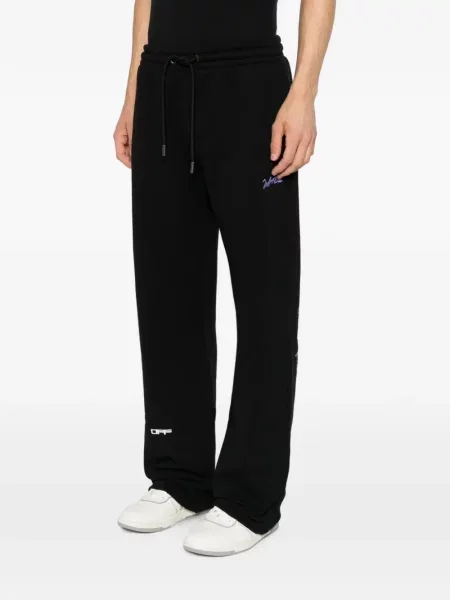 Τρέξιμο παντελόνι Off-white με σχέδιο λευκό