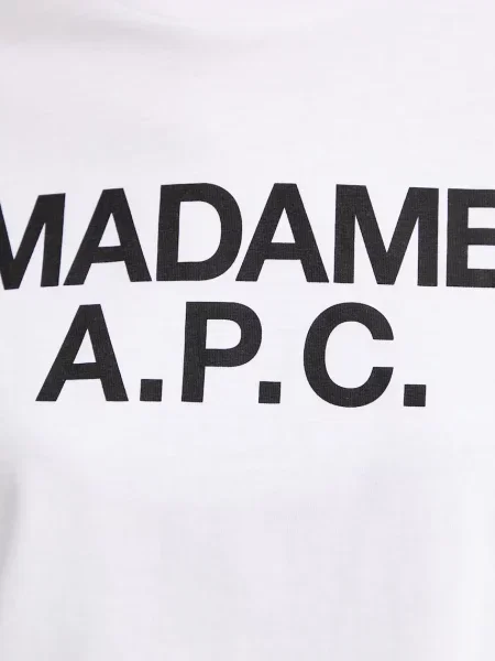 Укороченная футболка A.p.c.