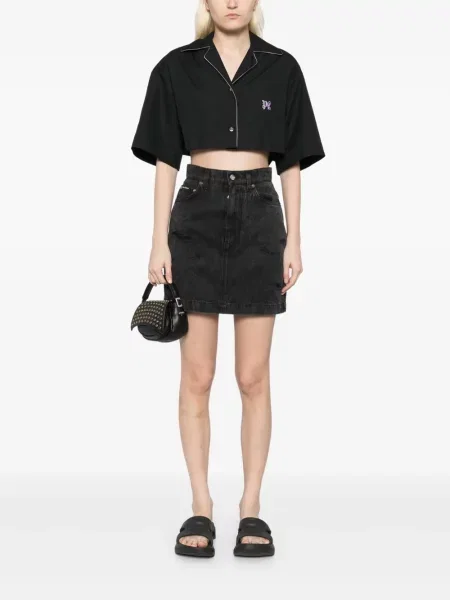 Cropp cămașă Palm Angels negru