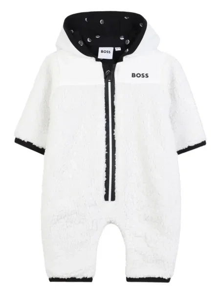 Dětska fleecová mikina Bosswear bílá