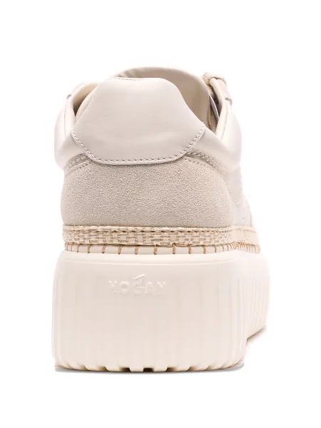 Sneakerși Hogan cu dungi cu platformă