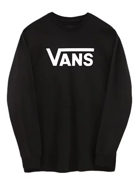 Lung hanorac Vans clasic negru