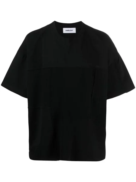 Tricou Ambush cu broderie negru