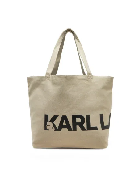 Чанта Karl Lagerfeld бежово