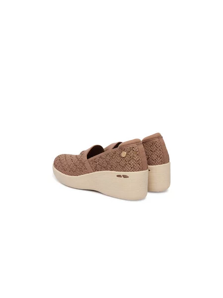 Poltopánky Skechers Martha Stewart: Pier-Lite My Reflection hnedá