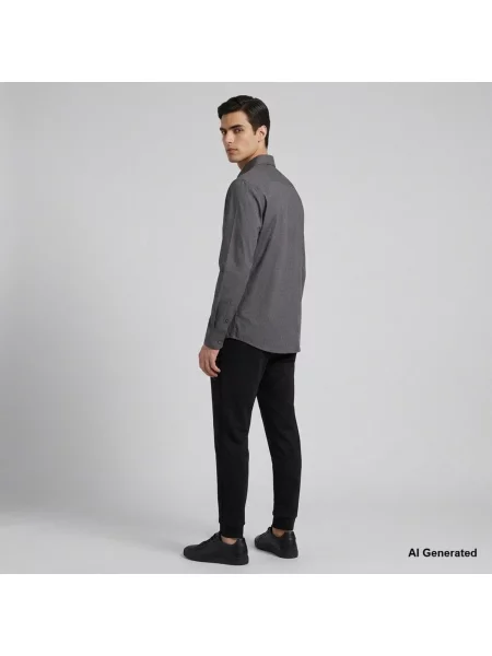 Cămașă Armani Exchange gri