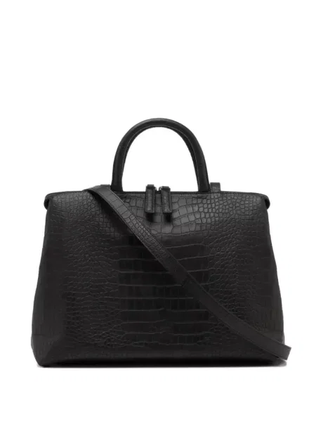 Geantă shopper Marsell din piele negru