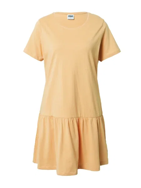 Urban Classics Rochie Valance caisă portocaliu