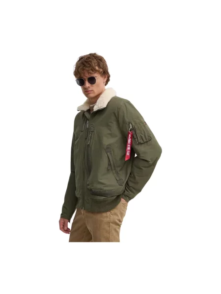 Kurtka bomber Alpha Industries zielony