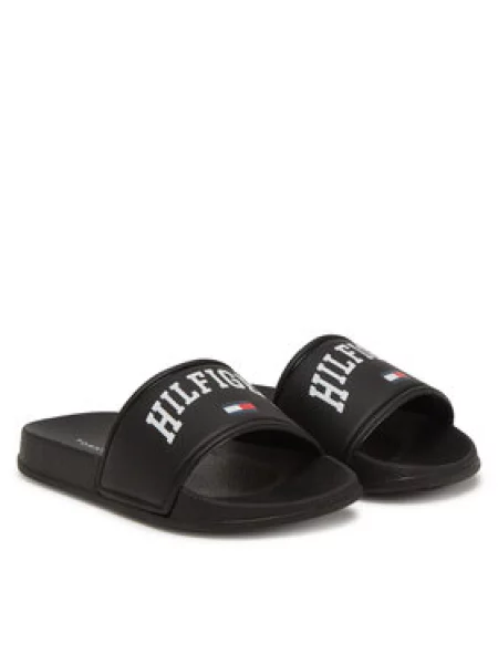 Tommy Hilfiger Šlepetės juoda