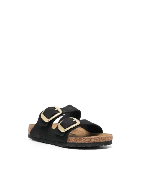 Birkenstock Klapki Arizona Big Buckle czarny