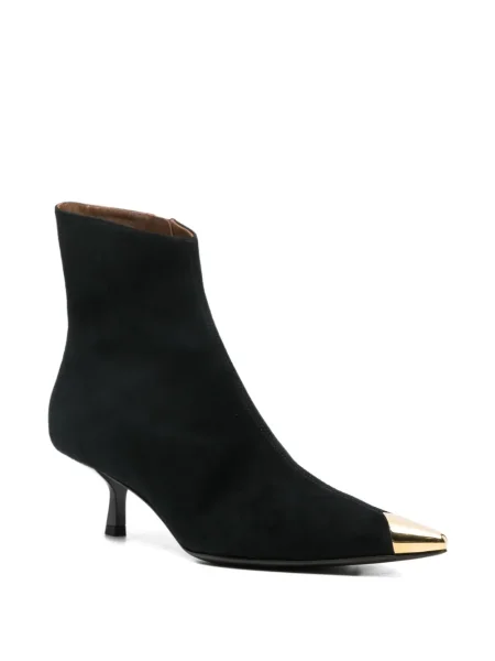 Cizme scurte Giuseppe Zanotti din piele de căprioară negru