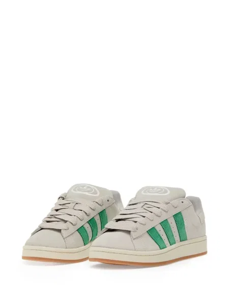 Papuci Adidas din piele de căprioară albastru