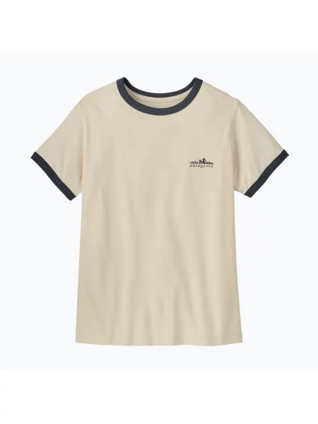 Tricou pentru femei Patagonia Fitz Roy Foothills Ringer Tee undyed natural