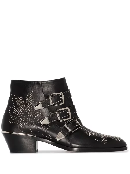Botine Chloé Susanna biker negru