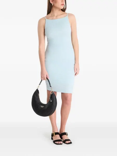 Stras rochie Guess albastru