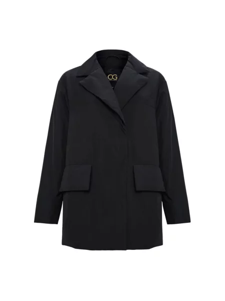 Pikowana marynarka Cesare Gaspari czarna