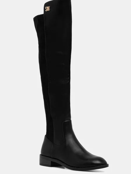 Steve Madden cizme Xcursion cu plat negru