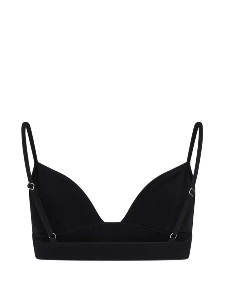 Sutien triunghi Dsquared2 cu autograf negru