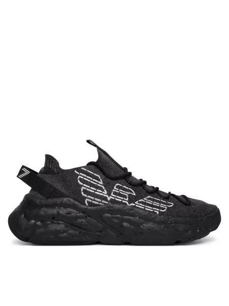 Sneakers Emporio Armani negru