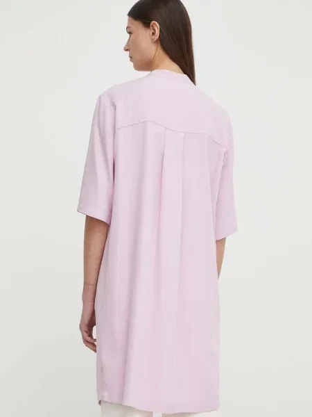 Marc O'Polo ruha mini oversize rózsaszín