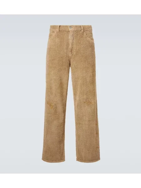 Pantaloni Our Legacy de catifea cord bej