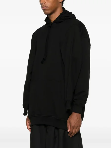 Суичър с качулка Comme Des Garçons Shirt с качулка черно