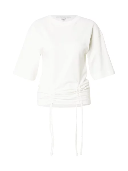 TOPSHOP Tricou MALLE fildeş