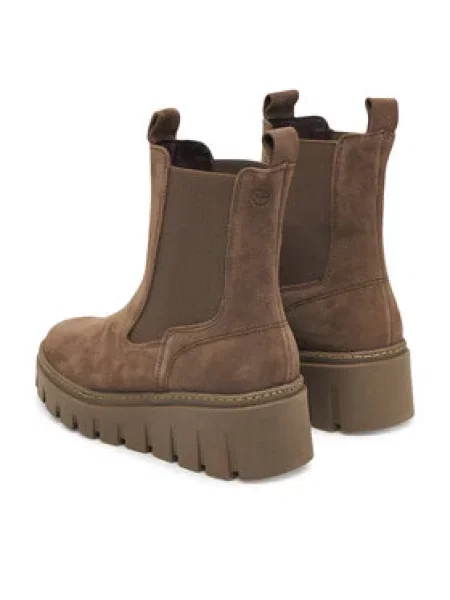Chelsea boots Tamaris béžové