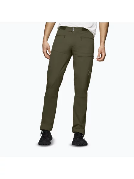 Trekové kalhoty NORRONA Femund Lightweight olive night zelené