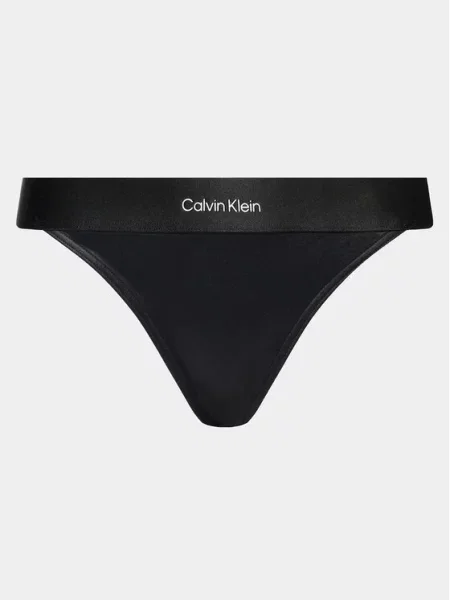 Spodnji del bikini Calvin Klein Swimwear črna