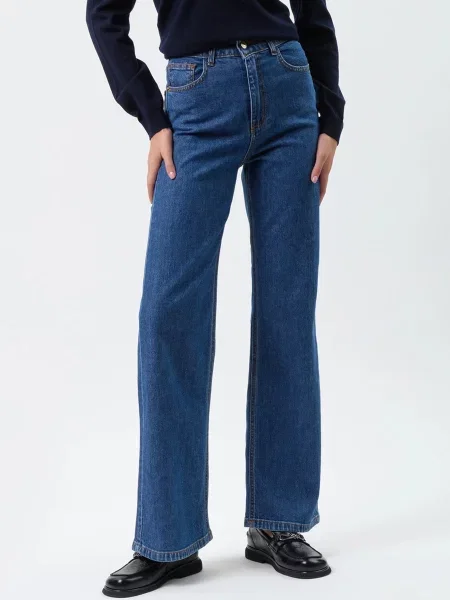 Джинси кльош Just Before синій