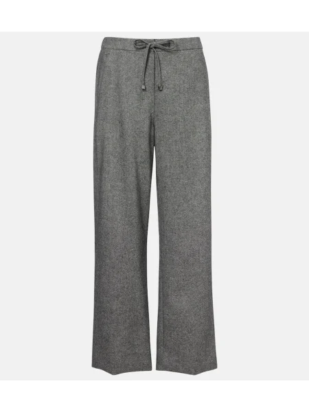 Pantaloni 's Max Mara de lână negru