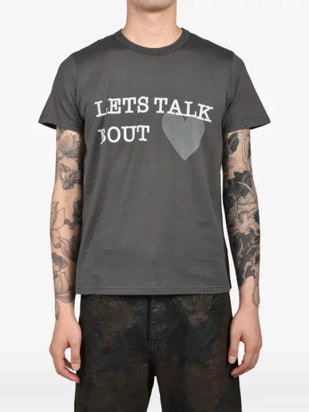 Tricou Cedarwood cu imagine gri