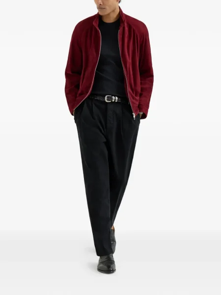 Tricou Brunello Cucinelli cu decolteu rotund negru