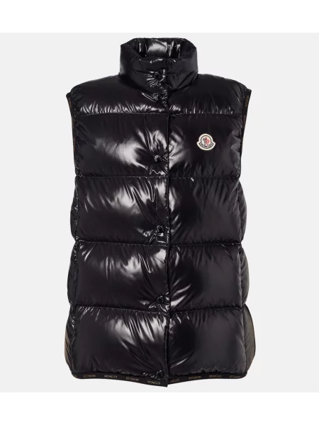 Vestă din puf Moncler negru