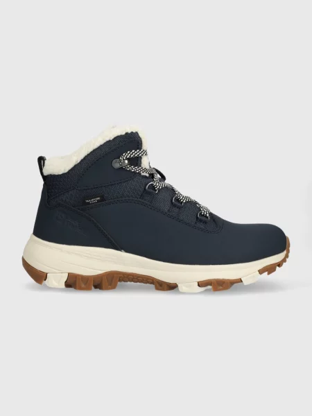 Обувки Jack Wolfskin Everquest Texapore Mid с изолация синьо