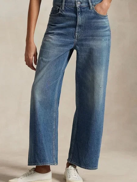 Джинси Polo Ralph Lauren Wd Lg Crp Ankle Wide висока посадка