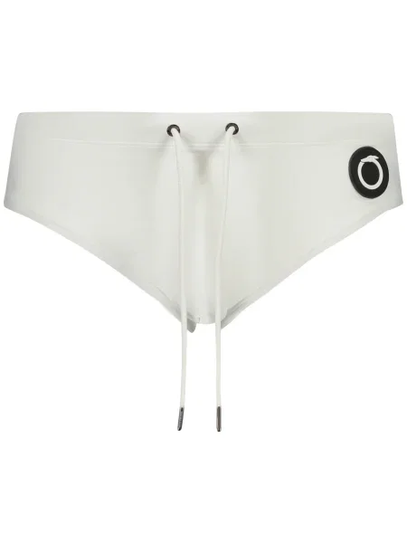 Slip de baie Trussardi alb