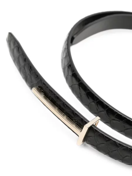 Curea Tom Ford cu autograf negru