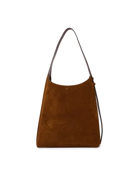 Ročna torba Tory Burch rjava